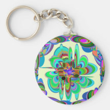 70's design key chain