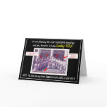 70s Flashback Wedding Party Invite Greeting Card