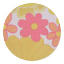 70's Flower's Retro stickers