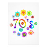 70s Love Custom Invites