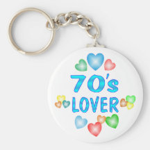70s Lover Keychain