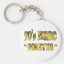 70s Music Forever Key Chain