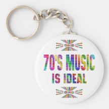 70s Music is Ideal Key Chains