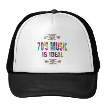 70s Music is Ideal Mesh Hats
