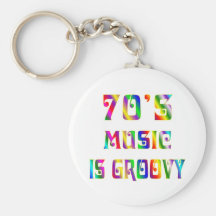 70s Music Keychains