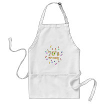 70s Music Lover Aprons