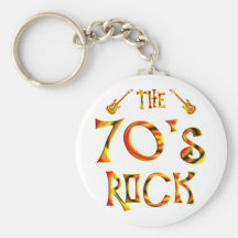70's Rock Key Chain