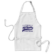 70th Birthday Aprons