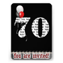 70th Birthday Invitation