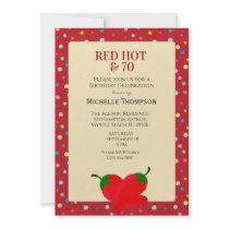 70th  Birthday Invitations