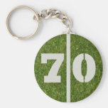 70th Birthday Party Favour Key Chain