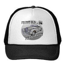 70th Birthday T-shirts and Gifts Mesh Hat