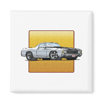 71 El Camino Magnets