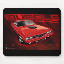71Cuda11x17-new Tapis De Souris