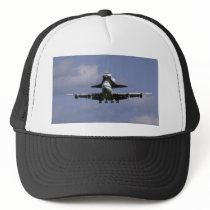 747 and shuttle arriving, Ottawa International Air Mesh Hats