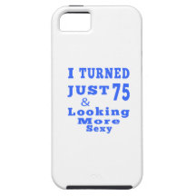 75 birthday designs iPhone 5 cases