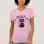 75th Birthday Cat Gifts Shirts