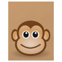 76-Free-Cute-Cartoon-Monkey-Clipart-Illustration Custom Flyer