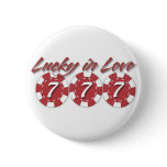 777 07/07/07 Wedding BUTTONS for your special day!