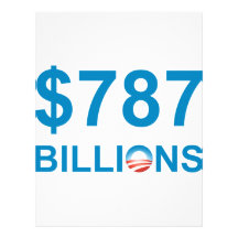 $787 BILLIONS LETTERHEAD DESIGN