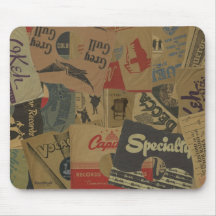 78 rpm Record Sleeves Mouse Pad