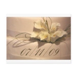 7/11/09 Calla Lily Wedding Postage postcards