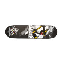 7 1/4" Jersey Penguins Skateboard Deck