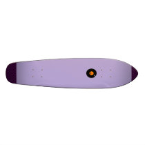 7 1/8" Old School FLY Retro Skateboard (Purple)
