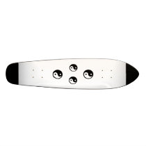 7 1/8" Old School Yin & Yang Retro Skateboard
