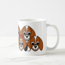 7 Beagies Coffee Mug