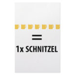 7 Bier sind ein Schnitzel icon Stationery