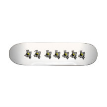 7 birds skate deck