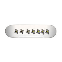 7 birds skate deck