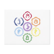 7 Chakras in a Circle