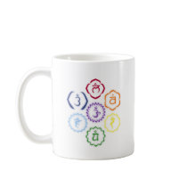 7 Chakras in a Circle Coffee Mug
