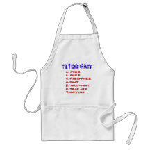 7 KINDS OF FARTS APRONS