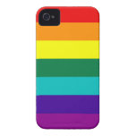 7 Stripes Rainbow Pride Barely There™ iPhone 4 Cas Iphone 4 Case-mate Case