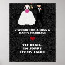 7 Words to a Long and Happy Marriage- Yes Dear