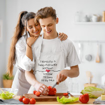 7 Words To A Long Marriage Apron
