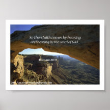 7" x 5" Agrainofmustardseed.com Scripture Picture Print