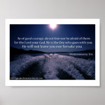 7" x 5" Agrainofmustardseed.com Scripture Picture Poster