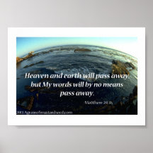 7" x 5" Agrainofmustardseed.com Scripture Picture Poster