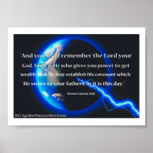 7" x 5" Agrainofmustardseed.com Scripture Picture Poster