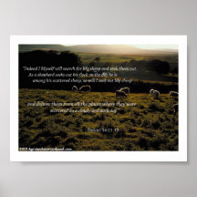 7" x 5" Agrainofmustardseed.com Scripture Picture Poster