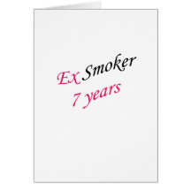 7 years ex-smoker cards