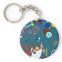 7 ZERO - Abstract Key Chains