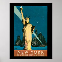 7ème merveille de New York du monde Posters