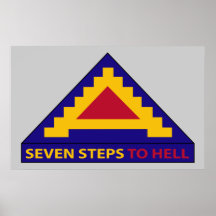 7th Army - Seven Steps To Hell - Poster