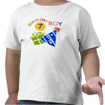 7th Birthday - Birthday Boy Tshirts