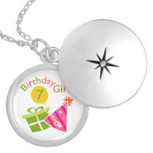 7th Birthday - Birthday Girl Locket